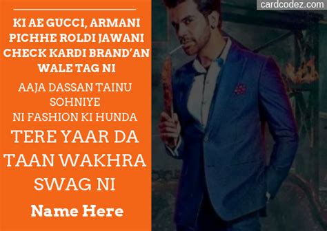 gucci armani song lyrics|wakhra swag song lyrics.